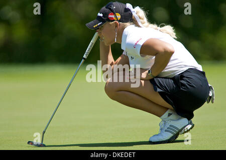 09 mai 2009 - Williamburg , Virginia, United States - Natalie Gulbis perfoms pendant le 2009 Michelob Ultra Open à Kingsmill événement LPGA à Williamsburg, en Virginie. (Crédit Image : © Chaz Niell/Southcreek IME/ZUMA Press) Banque D'Images