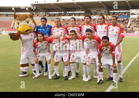 13 mai 2009 - Zapopan, Jalisco, Mexique - l'équipe de soccer TECOS UAG, au cours de rencontre correspondant à la première occurrence de 'ida', dans les quarts de finale de la ligue mexicaine, soccer, tournoi Clausura 2009 Tecos UAG défait aux Pumas 2-0 à '3 de Marzo' Stadium. (Crédit Image : © Alejandro Acosta/ZUMA Press) Banque D'Images