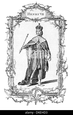 Henri VII, roi d'Angleterre Banque D'Images