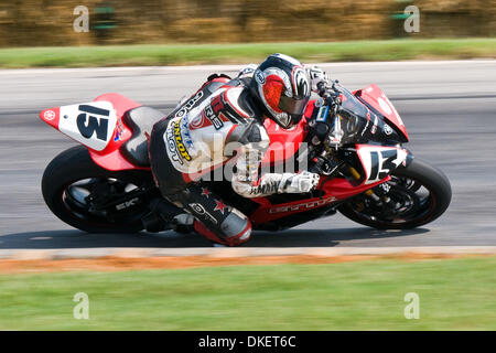 14 août 2009 - Alton, Illinois, États-Unis - 14 août 2009 : AMA au Virginia International race way, (Crédit Image : © Mark Abbott Global/ZUMApress.com)/Southcreek Banque D'Images