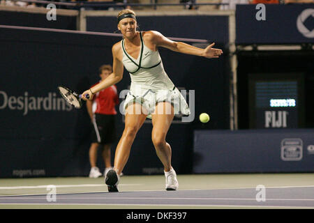 17 Août 2009 : Maria Sharapova La Russie joue et va à l'encontre d'autres Fédération de Nadia Petrova en deux sets-le troisième jour à la Women's Tennis Coupe Rogers a joué au Centre Rexall, à l'Université York à Toronto, ON. (Crédit Image : © Global/ZUMApress.com) Southcreek Banque D'Images