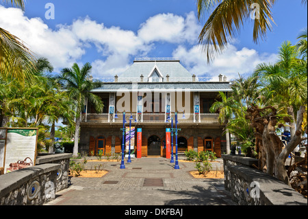 Blue Penny Museum, Port Louis, Ile Maurice. Banque D'Images