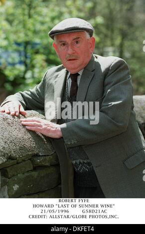 21 mai 1996 - ROBERT FYFE.HOWARD DE L'été dernier, ''VIN''.21/05/1996.G58D21AC.Crédit : ALLSTAR/(Credit Image : © Globe Photos/ZUMAPRESS.com) Banque D'Images