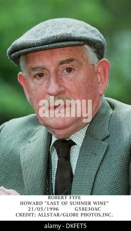 21 mai 1996 - ROBERT FYFE.HOWARD DE L'été dernier, ''VIN''.21/05/1996.G58E30AC.Crédit : ALLSTAR/(Credit Image : © Globe Photos/ZUMAPRESS.com) Banque D'Images