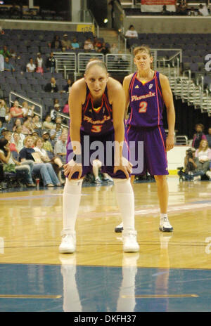 Jul 02, 2009 - Phoenix, Arizona, États-Unis - Phoenix Mercury et garde le premier WNBA vote pour ce ventilateur getter années match des étoiles, DIANA TAURASI, a été cité pour DUI (driving under the influence) Tôt jeudi matin. Sur la photo : May 13, 2007 - Washington, District of Columbia, États-Unis - Santa Marina en action contre les Washington Mystics. (Crédit Image : © Tina Fultz/ZUMA Press) Banque D'Images