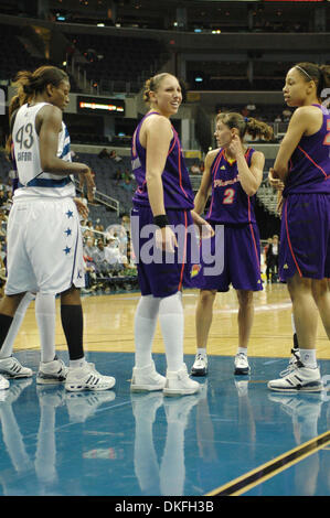 Jul 02, 2009 - Phoenix, Arizona, États-Unis - Phoenix Mercury et garde le premier WNBA vote pour ce ventilateur getter années match des étoiles, DIANA TAURASI, a été cité pour DUI (driving under the influence) Tôt jeudi matin. Sur la photo : May 13, 2007 - Washington, District of Columbia, États-Unis - Santa Marina en action contre les Washington Mystics. (Crédit Image : © Tina Fultz/ZUMA Press) Banque D'Images