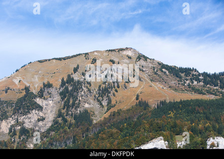 Paysage d'automne en Valais, canton de Berne, Suisse Banque D'Images