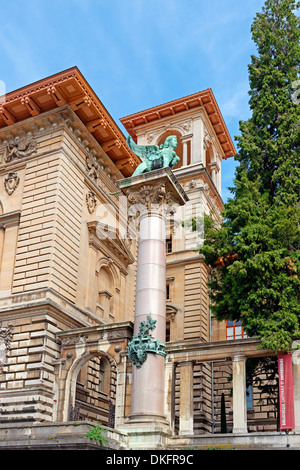 Musée cantonal des beaux arts, Place de la Riponne, Lausanne, Vaud, Suisse, Europe Banque D'Images