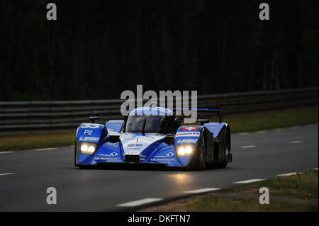 11 juin 2009 - Le Mans, France - Rébellion Judd lors des qualifications pour les 24 Heures du Mans, le jeudi 11 juin 2009, au Mans, France. (Crédit Image : © Rainier Ehrhardt/ZUMAPRESS.com) Banque D'Images