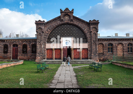 Cimetière juif de Łódź, Pologne Banque D'Images