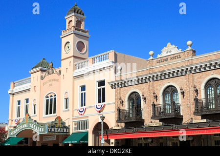 Sebastiani Theatre, Sonoma, Californie, États-Unis d'Amérique, Amérique du Nord Banque D'Images