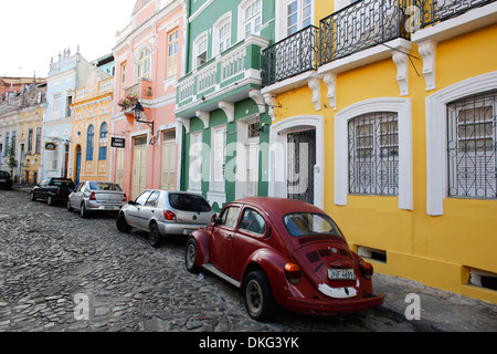 Pelourinho, Site du patrimoine mondial de l'UNESCO, le centre historique de Salvador, Bahia, Brésil, Amérique du Sud Banque D'Images