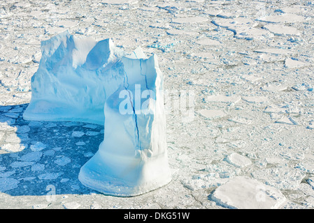 Iceberg au Groenland au printemps Banque D'Images