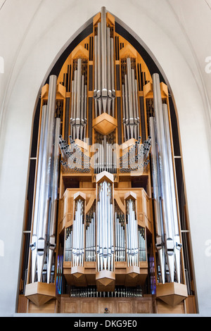 Hallgrimskirkja, Reykjavik, Banque D'Images