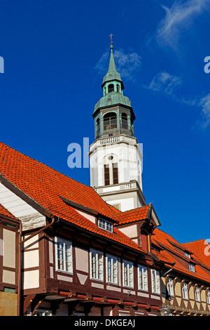 Stadtkirche Saint Marien, Celle, Basse-Saxe, Allemagne, Europe Banque D'Images