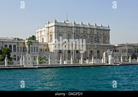 Le Palais de Dolmabahce, Istanbul, Turquie Banque D'Images