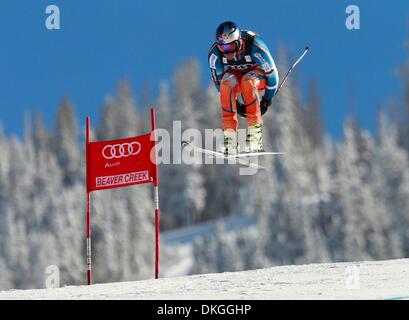 Beaver Creek, Colorado, USA. 5 déc, 2013. AKSEL Lund Svindal de Norvège au cours de l'exécution de la formation pour hommes Coupe du Monde de ski FIS course de descente à Beaver Creek, Coloradorado. Credit : Ralph Lauer/ZUMAPRESS.com/Alamy Live News Banque D'Images