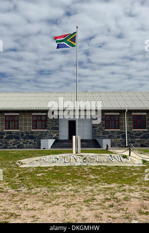 Pénitencier de prison de Robben Island prison à sécurité maximum Cape Town Banque D'Images