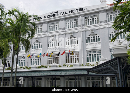 L'élégance coloniale : l'Eastern and Oriental Hotel dans le patrimoine mondial de l'zone de Georgetown de Penang, Malaisie Banque D'Images