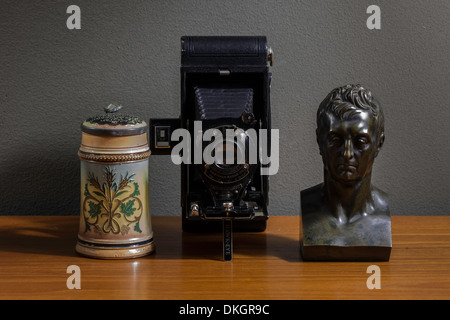 Style de vie néerlandais encore avec des antiquités Banque D'Images