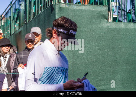 Bubba Watson à la Northwestern Mutual 2013 Défi au Sherwood Country Club à Thousand Oaks en Californie Banque D'Images