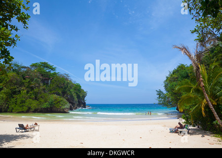 Frenchman's Cove, Portland Parish, Jamaïque, Antilles, Caraïbes, Amérique Centrale Banque D'Images