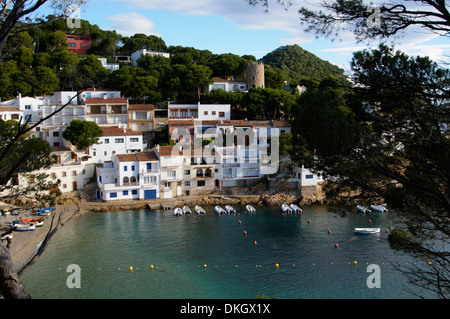 Près de Sa Tuna, Begur, Costa Brava, Catalogne, Espagne, Europe, Méditerranée Banque D'Images