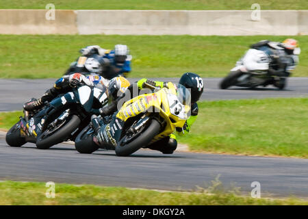 07 août 2009 - Alton, Illinois, États-Unis - 9 août 2009 : WERA au Virginia International race way (crédit Image : © Mark Abbott Global/ZUMApress.com)/Southcreek Banque D'Images