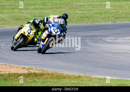 07 août 2009 - Alton, Illinois, États-Unis - 9 août 2009 : WERA au Virginia International race way (crédit Image : © Mark Abbott Global/ZUMApress.com)/Southcreek Banque D'Images