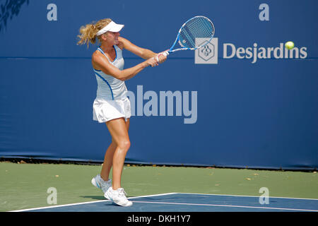 15 août 2009 - Toronto, Ontario, Canada - 15 août 2009 : le jour d'ouverture de la Women's Tennis Coupe Rogers a joué au Centre Rexall, à l'Université York à Toronto, ON. (Crédit Image : © Steve Southcreek Dormer/global/ZUMApress.com) Banque D'Images