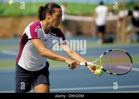 15 août 2009 - Toronto, Ontario, Canada - 15 août 2009 : le jour d'ouverture de la Women's Tennis Coupe Rogers a joué au Centre Rexall, à l'Université York à Toronto, ON. (Crédit Image : © Steve Southcreek Dormer/global/ZUMApress.com) Banque D'Images