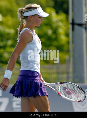 15 août 2009 - Toronto, Ontario, Canada - 15 août 2009 : le jour d'ouverture de la Women's Tennis Coupe Rogers a joué au Centre Rexall, à l'Université York à Toronto, ON. (Crédit Image : © Steve Southcreek Dormer/global/ZUMApress.com) Banque D'Images