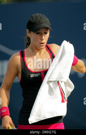 15 août 2009 - Toronto, Ontario, Canada - 15 août 2009 : le jour d'ouverture de la Women's Tennis Coupe Rogers a joué au Centre Rexall, à l'Université York à Toronto, ON. (Crédit Image : © Steve Southcreek Dormer/global/ZUMApress.com) Banque D'Images