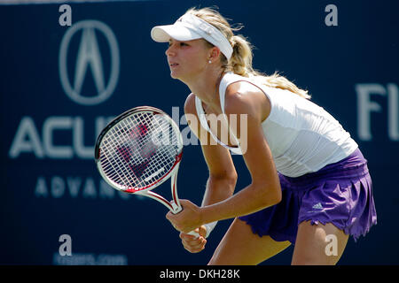 15 août 2009 - Toronto, Ontario, Canada - 15 août 2009 : le jour d'ouverture de la Women's Tennis Coupe Rogers a joué au Centre Rexall, à l'Université York à Toronto, ON. (Crédit Image : © Steve Southcreek Dormer/global/ZUMApress.com) Banque D'Images