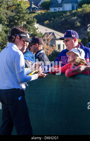 Bubba Watson à la Northwestern Mutual 2013 Défi au Sherwood Country Club à Thousand Oaks en Californie Banque D'Images