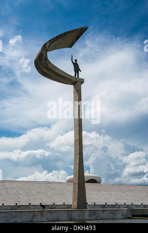 Juscelino Kubitschek Memorial JK pour, Brasilia, Brésil, Amérique du Sud Banque D'Images