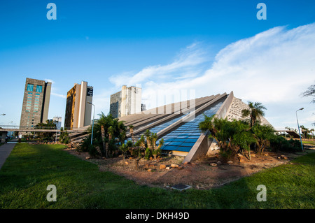 Teatro (le théâtre), Brasilia, Brésil, Amérique du Sud Banque D'Images