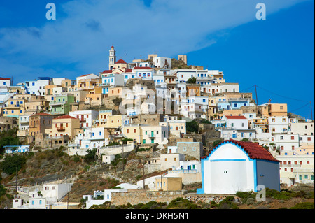 Olympos, Karpathos, Dodecanese, îles grecques, Grèce, Europe Banque D'Images