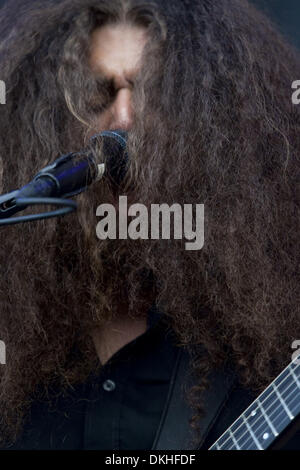 Adamo Claudio Sanchez le chant. Le concert a eu lieu au Pavillon du Journal à Albuquerque, NM. (Crédit Image : © Long Nuygen/global/ZUMApress.com) Southcreek Banque D'Images