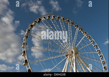 La grande roue à Plymouth ou l'Œil de Plymouth, Devon, Angleterre, Grande-Bretagne, Royaume-Uni. Banque D'Images