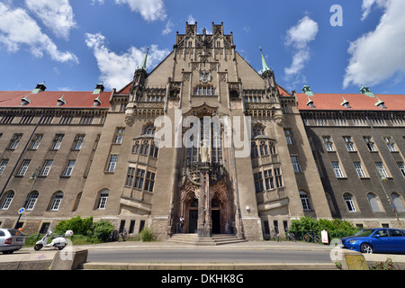 Amtsgericht Mariage, Bahnhofstraße, Mariage, Berlin, Deutschland Banque D'Images