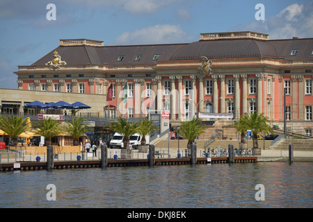 Neuer Landtag, Alter Markt, Potsdam, Brandebourg, Allemagne Banque D'Images