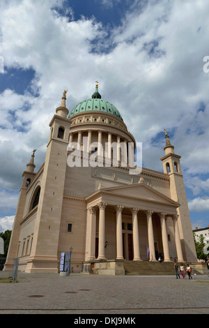 Nikolaikirche, Alter Markt, Potsdam, Brandebourg, Allemagne Banque D'Images