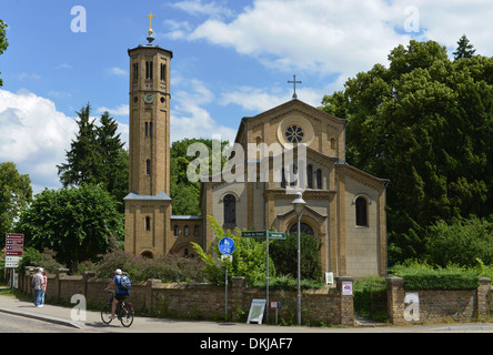 Kirche, Caputh, Brandebourg, Allemagne Banque D'Images