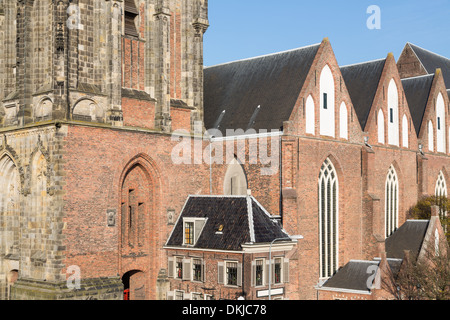 L'église Martini Détail ville néerlandaise de Groningue Banque D'Images