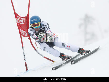 Beaver Creek, Colo, USA. 6e déc, 2013. 12/06/2013 Beaver Creek, Colorado USA. pendant la Coupe du Monde de ski FIS course de descente sur la route des oiseaux de proie en cours Beaver Creek, Colorado. Credit : Ralph Lauer/ZUMAPRESS.com/Alamy Live News Banque D'Images