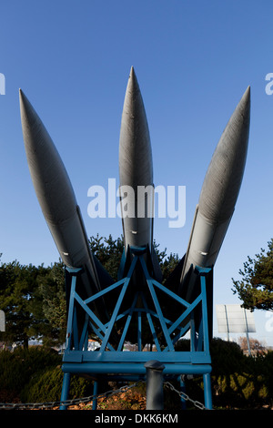 Ratheon MiM-23 Hawk US missile surface-air Banque D'Images