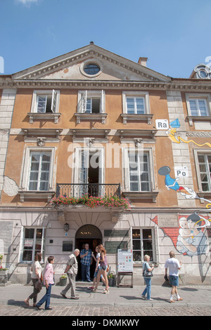 Maria Sklodowska Curie Museum ; Nowe Miasto Varsovie Pologne ; quartier ; Banque D'Images