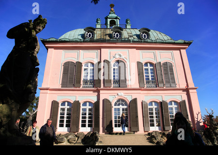 Fasanenschloesschen, petit château de faisan, Moritzburg près de Dresde, Saxe, Allemagne Banque D'Images