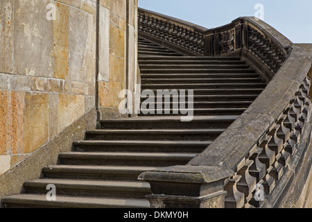 Escalier ancien Banque D'Images